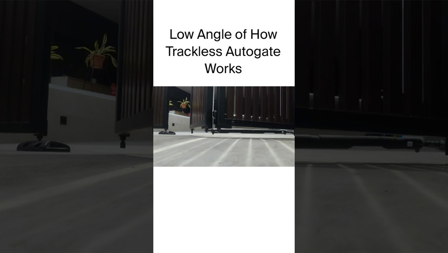 #autogate #autogateservice #autogatesystem #tracklessgate #gate #bifolddoors