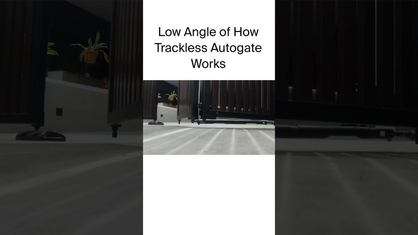 #autogate #autogateservice #autogatesystem #tracklessgate #gate #bifolddoors