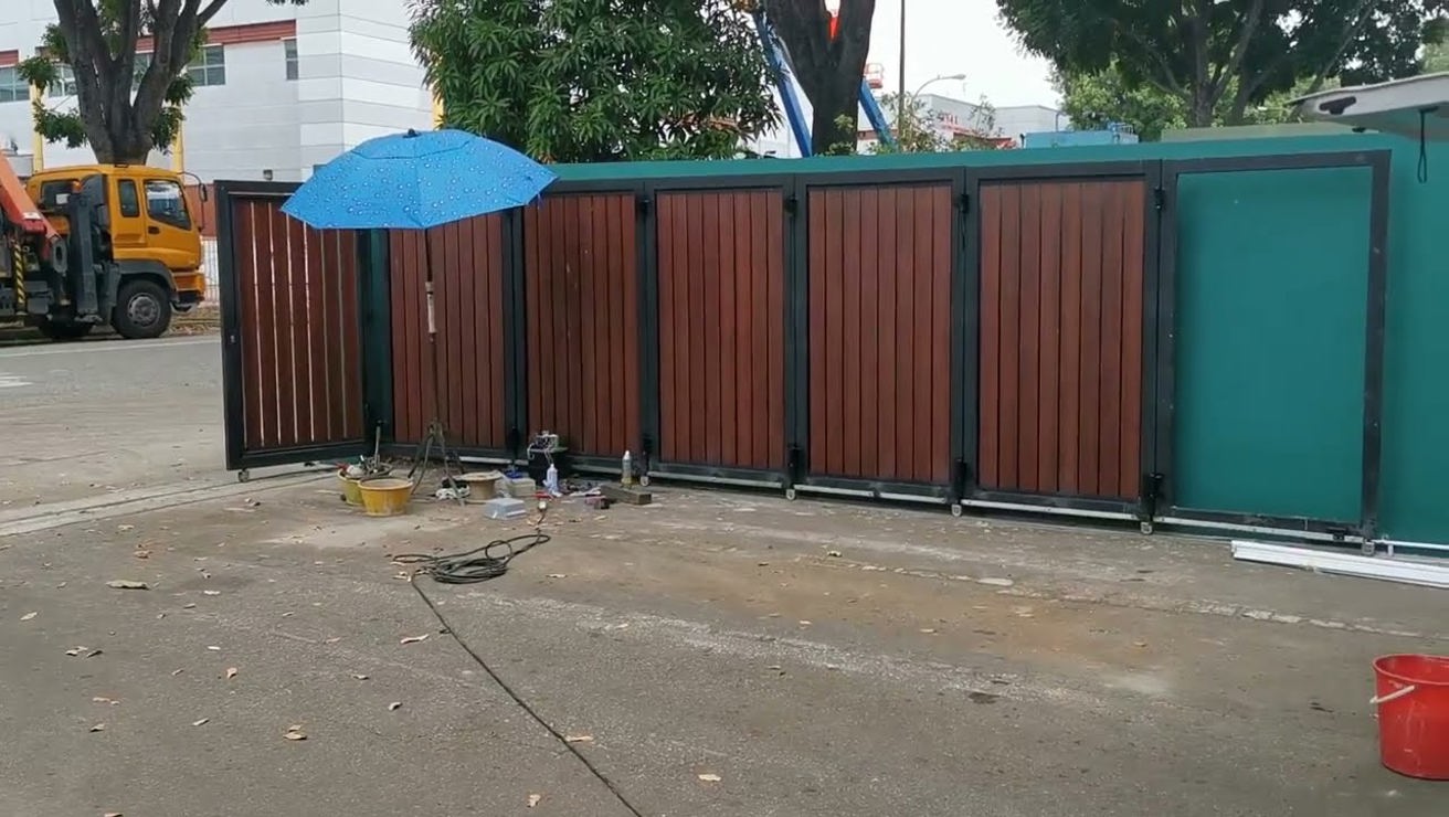 FAAC Sliding System SPECIAL ANGLE (side view ver.)