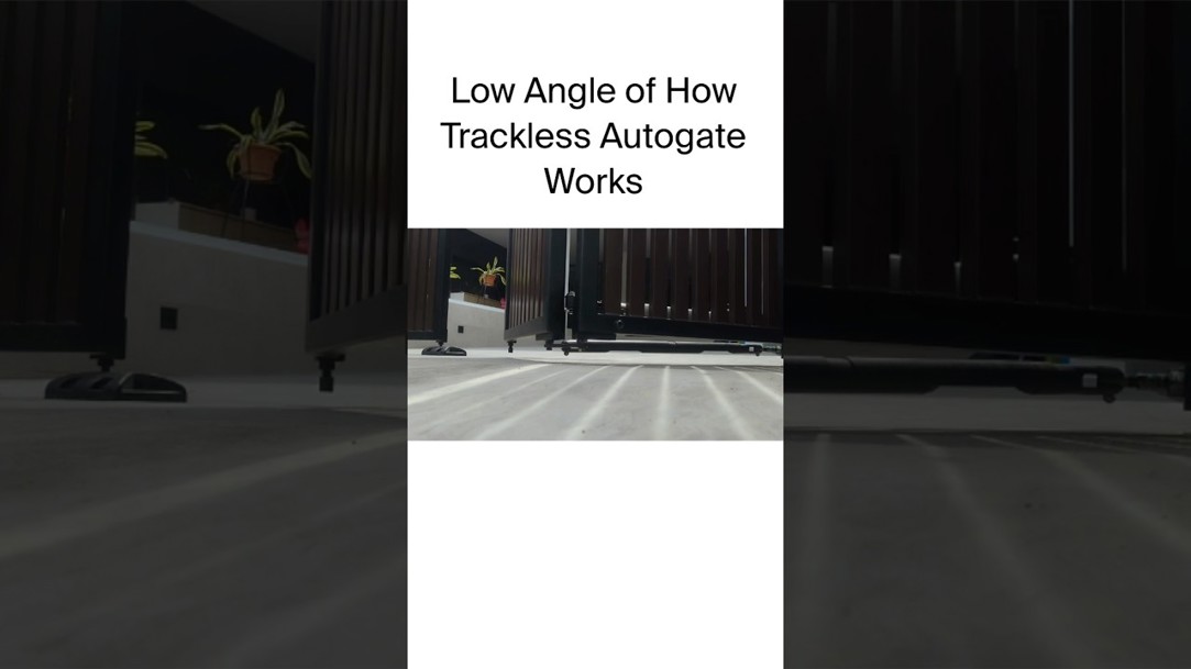 Auto Trackless Folding Gate Singapore | JL Autogate Engineering