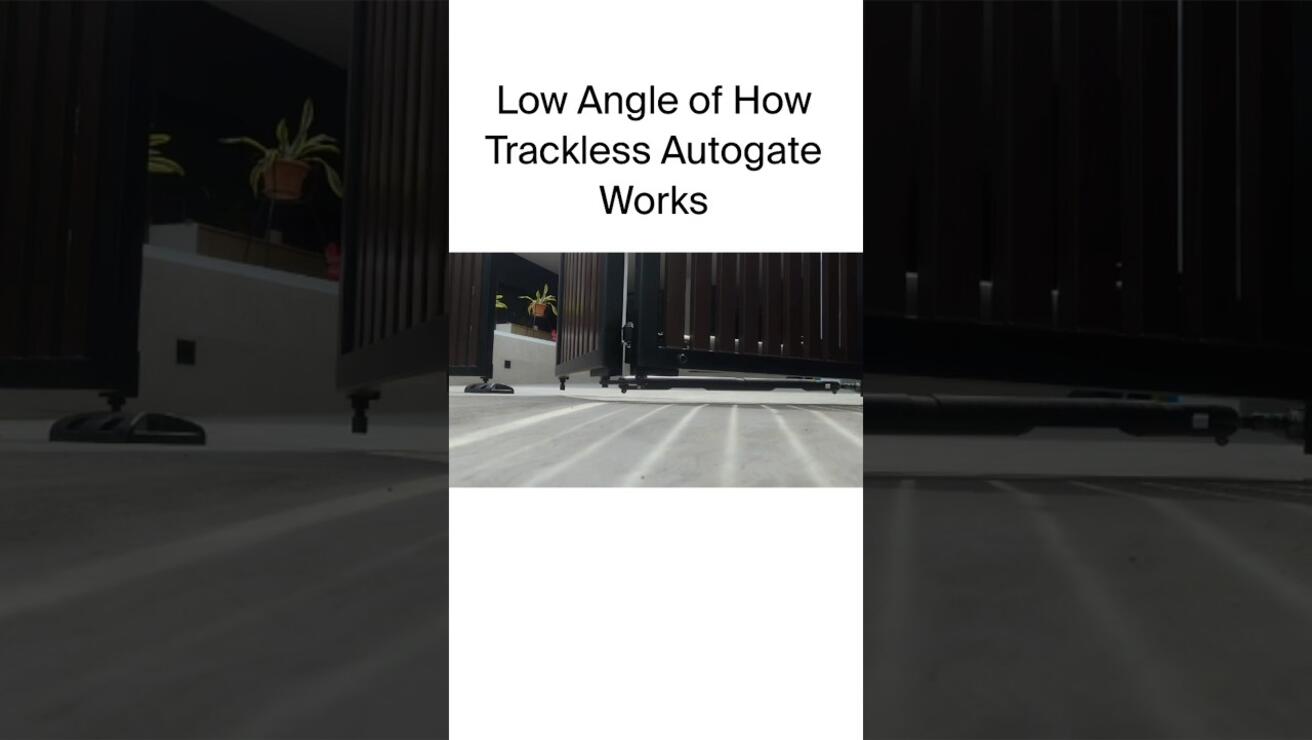 #autogate #autogateservice #autogatesystem #tracklessgate #gate #bifolddoors